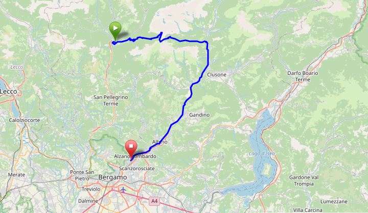 val seriana in bici